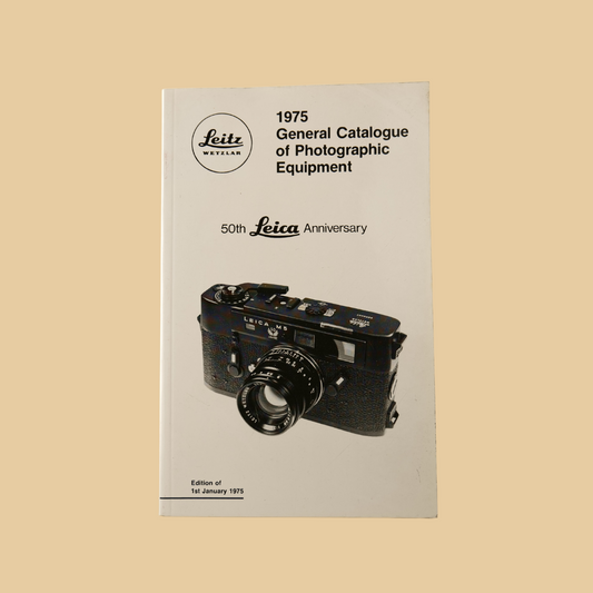 1975 general catalogue of photographic equipment leica and leitz