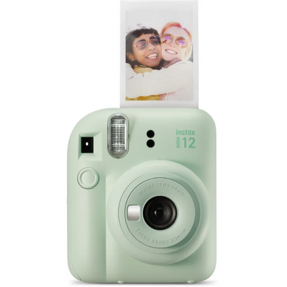 Fujifilm instax mini 12 with photo coming out