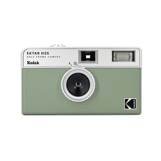 Kodak Ektar H35 Sage Green Half Frame 35mm Film Camera