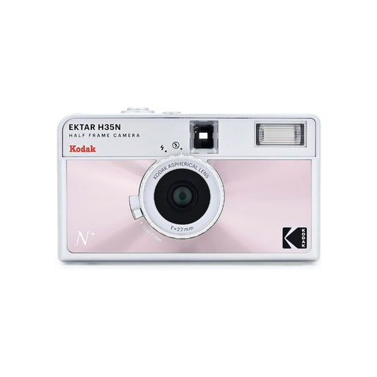 Kodak ektar h35n 35mm film half frame reusable camera in pink