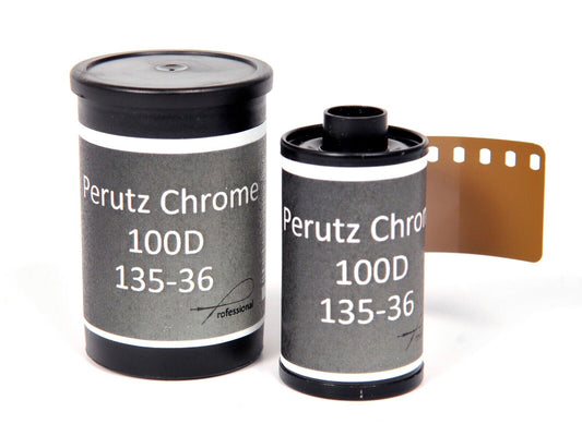 Perutz chrome 100d slide film kodak e100 