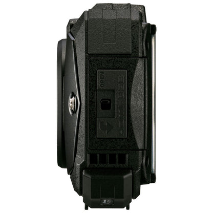 Ricoh wg80 black digital camera freezeproof side view