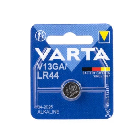 Varta Lr44 v13 battery in blister pack