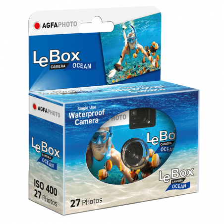 agfaphoto lebox ocean underwater waterproof disposable camera