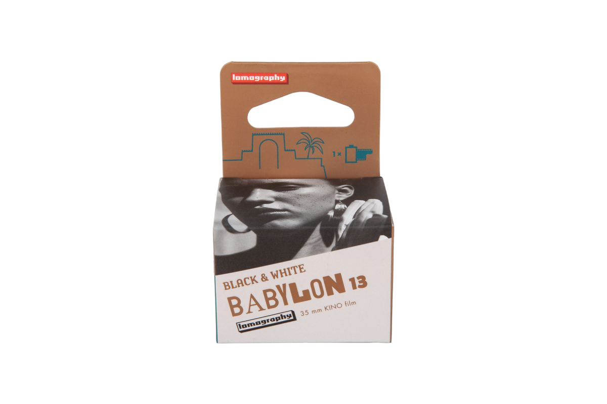 Babylon 13 lomography film 35mm box