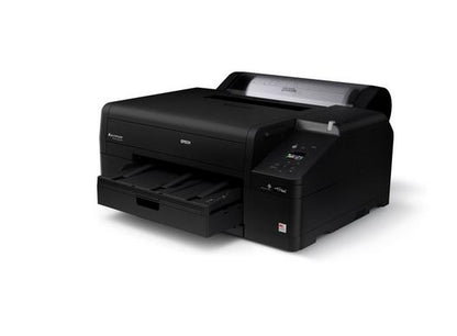 Angled view of an epson surecolor p5000 printer