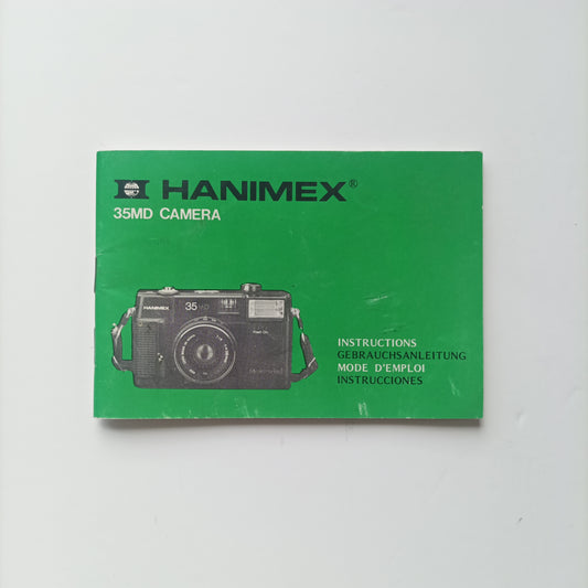hanimex 35md camera instruction manual