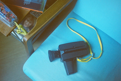 yellow-004 Dubblefilm camera strap