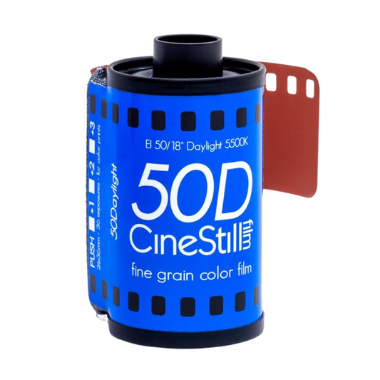 cinestill 50d 35mm film canister